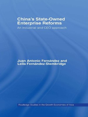 cover image of China's State Owned Enterprise Reforms